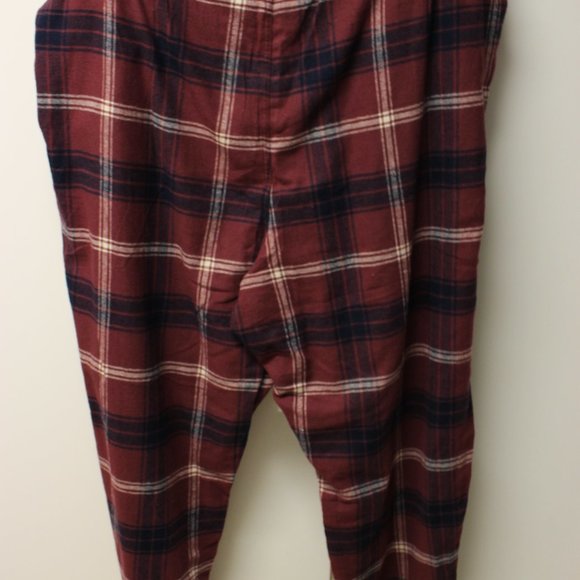 Men's Red Plaid Old Navy Pajama Pants #2 - Picture 4 of 4